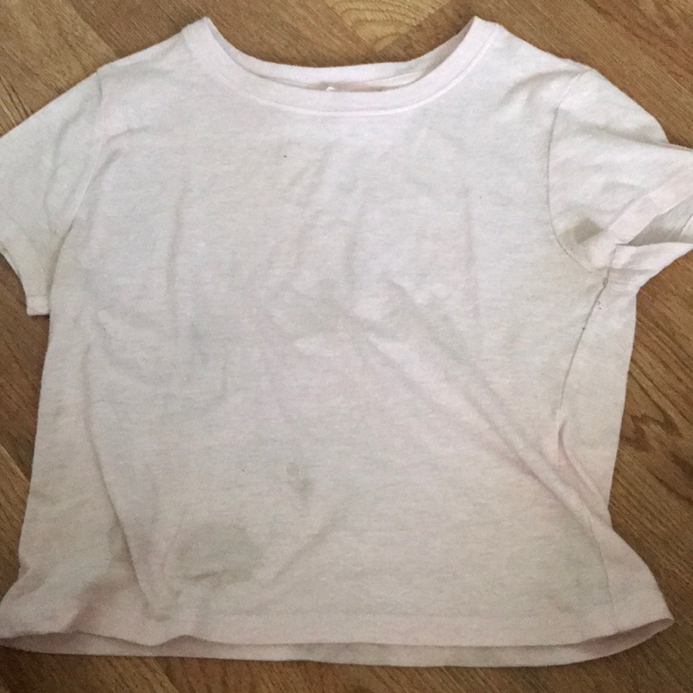 Pink crop top